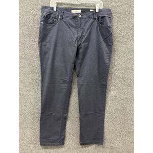 Brax Pants Men’s Size 38x32 Blue Chino Cooper Fancy Regular Fit Stretch Casual
